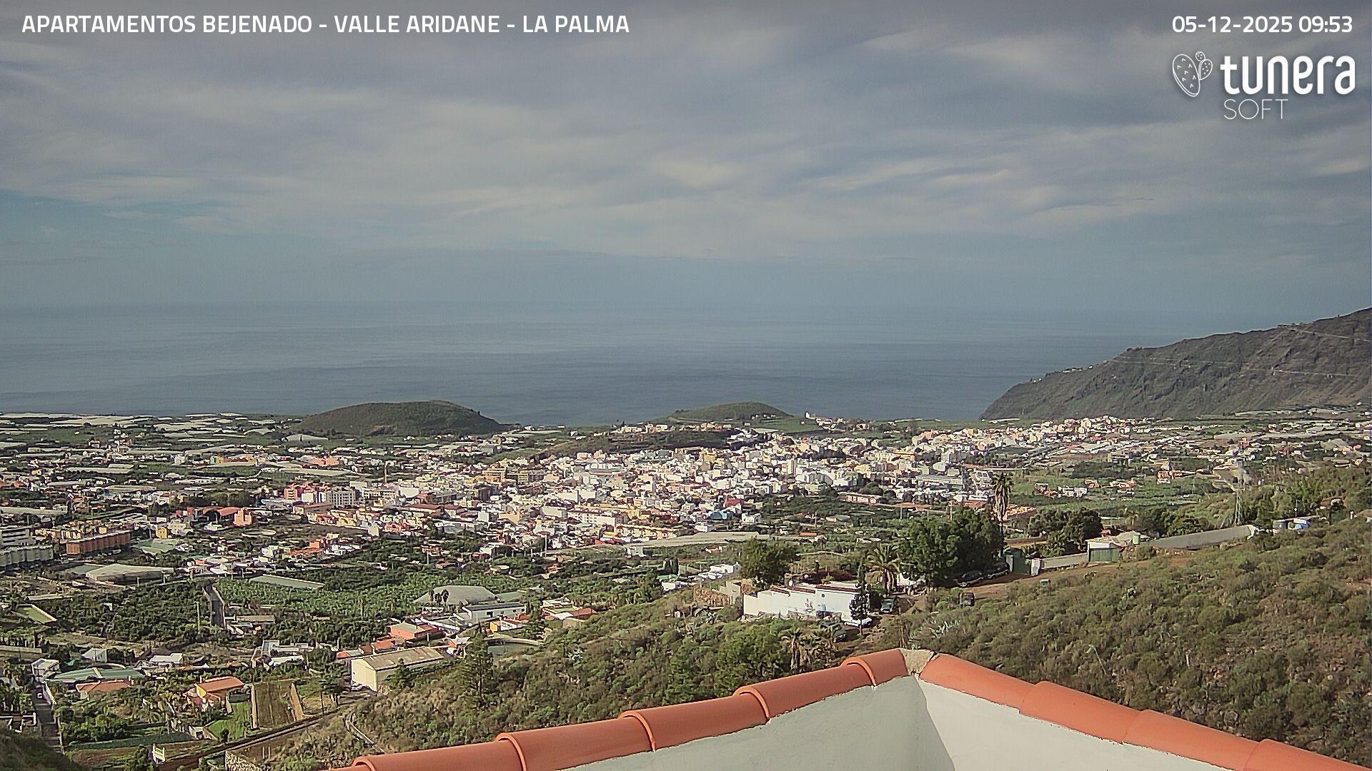 Webcam Valle de Aridane view