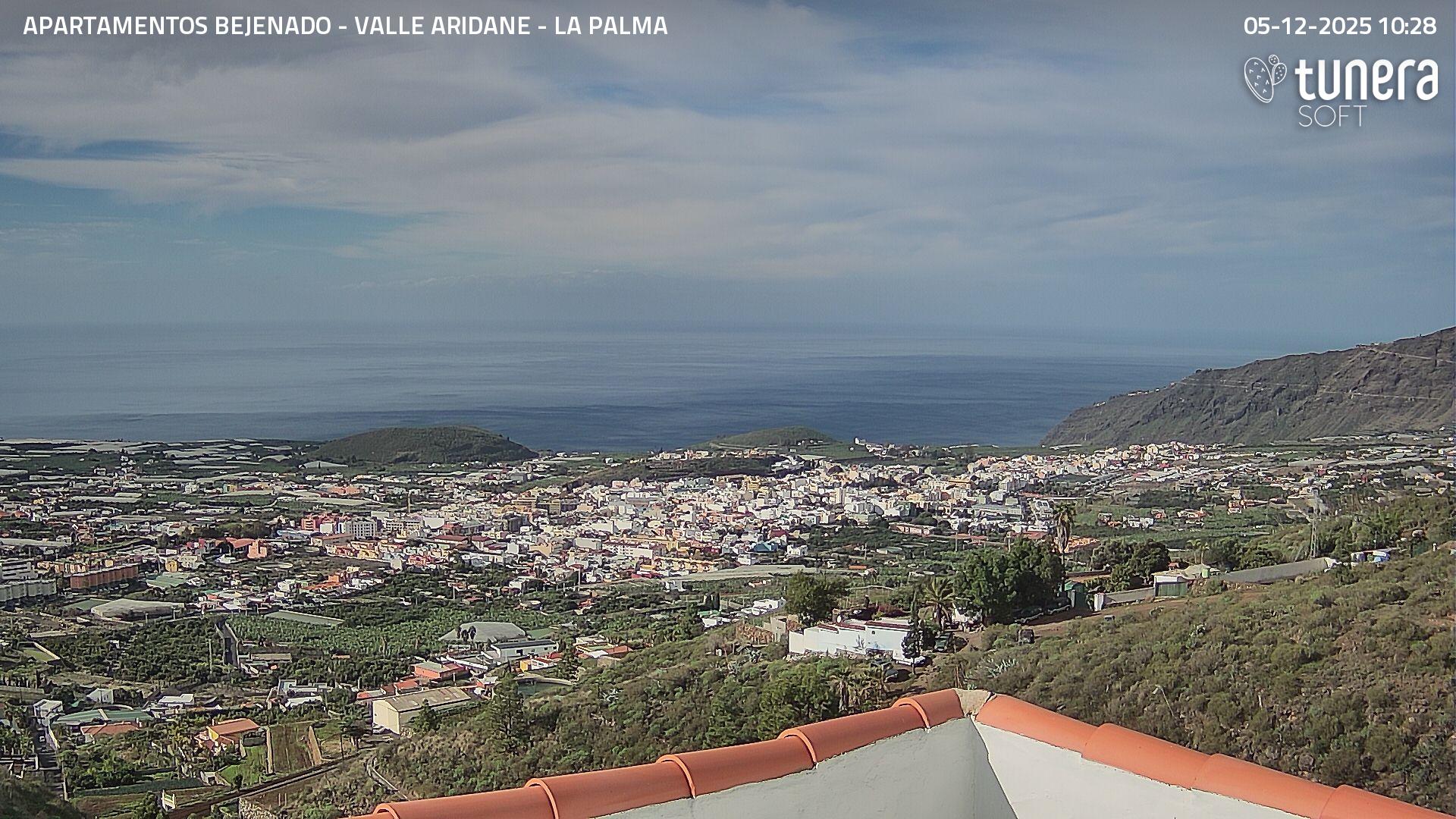 Webcam Valle de Aridane view