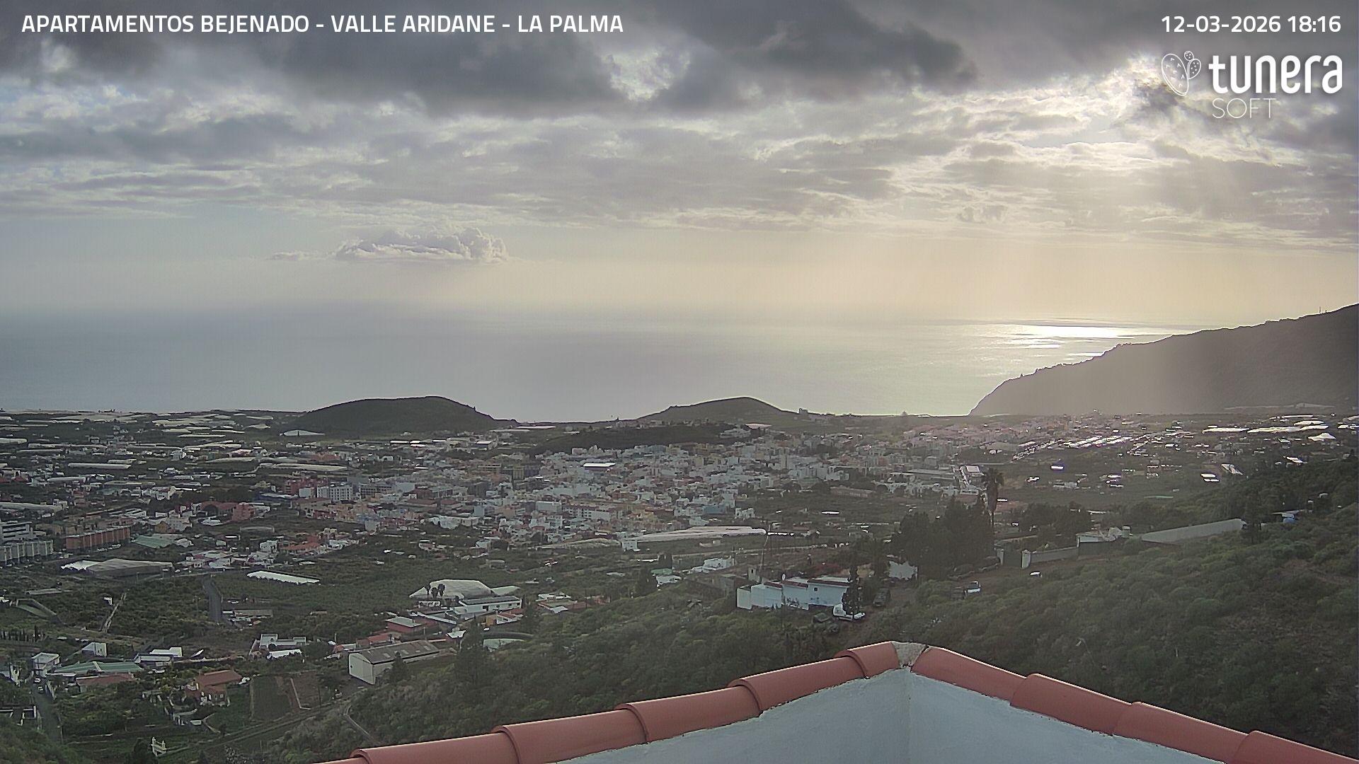 Webcam Valle de Aridane view