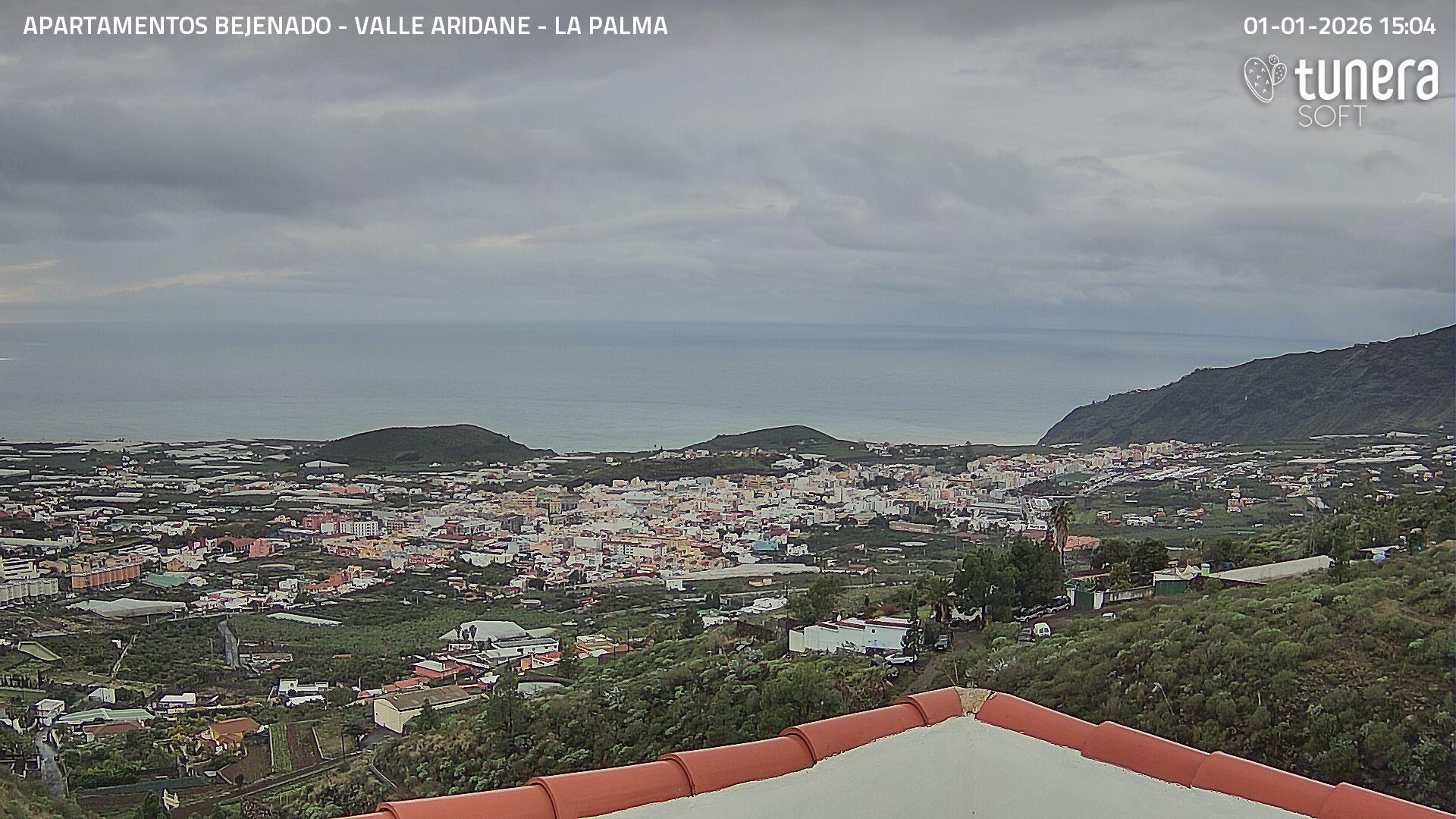 Webcam Valle de Aridane view