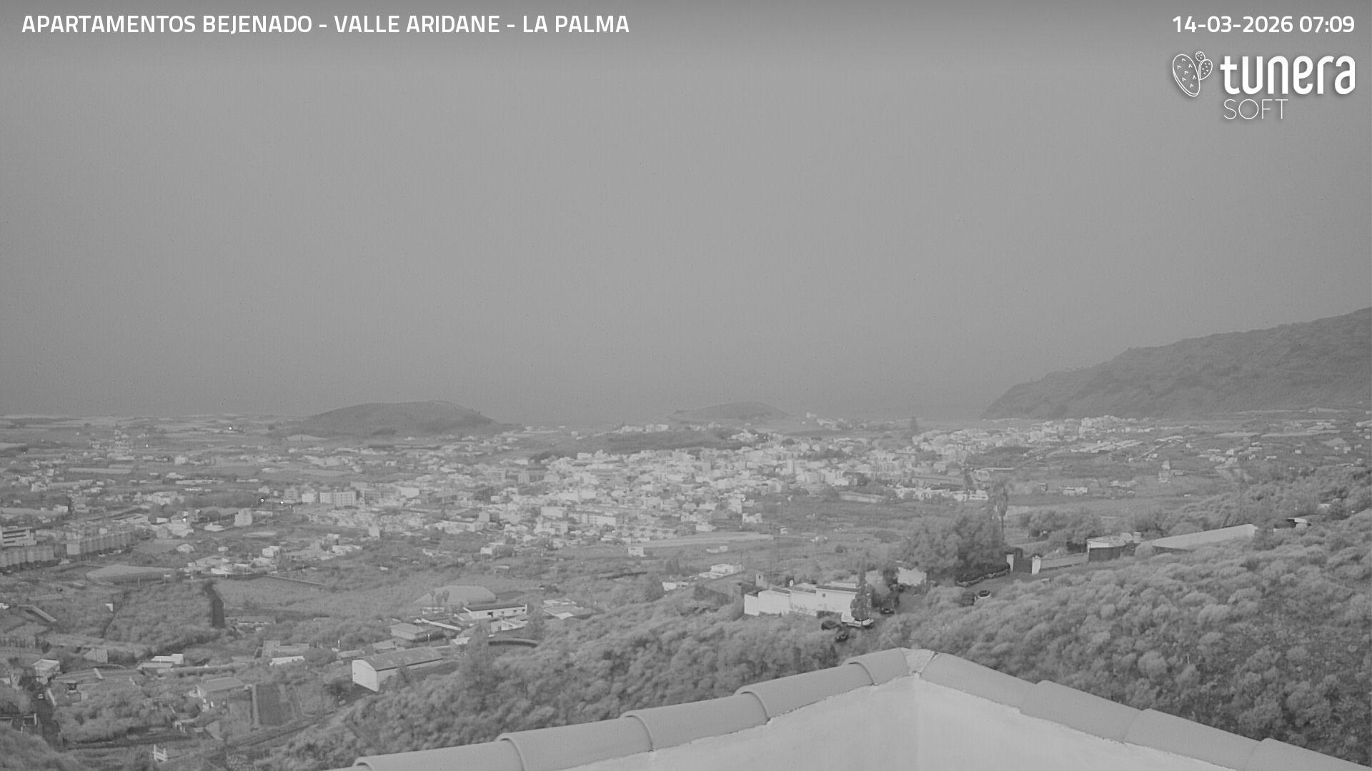 Webcam Valle de Aridane view