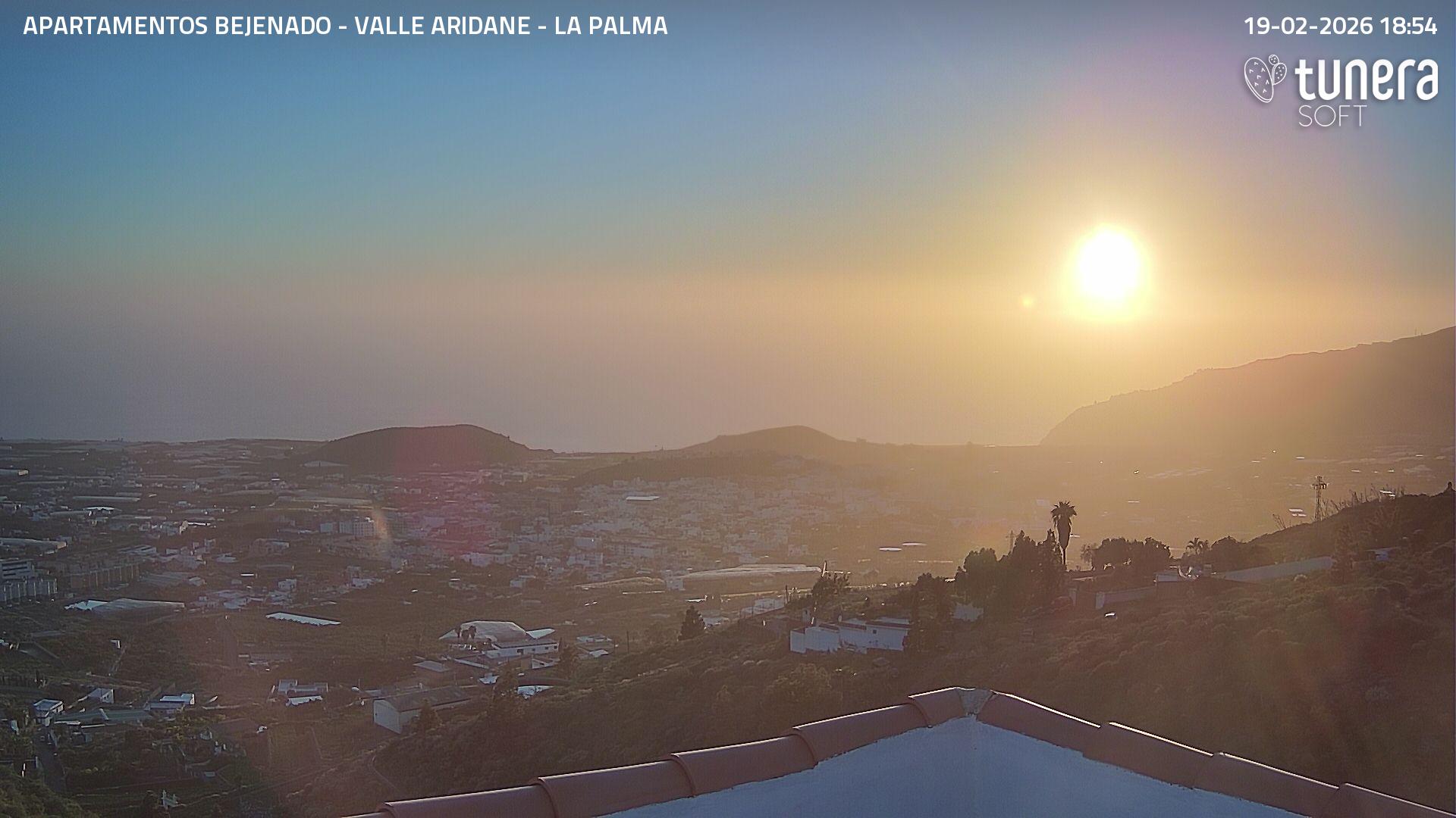 Webcam Valle de Aridane view