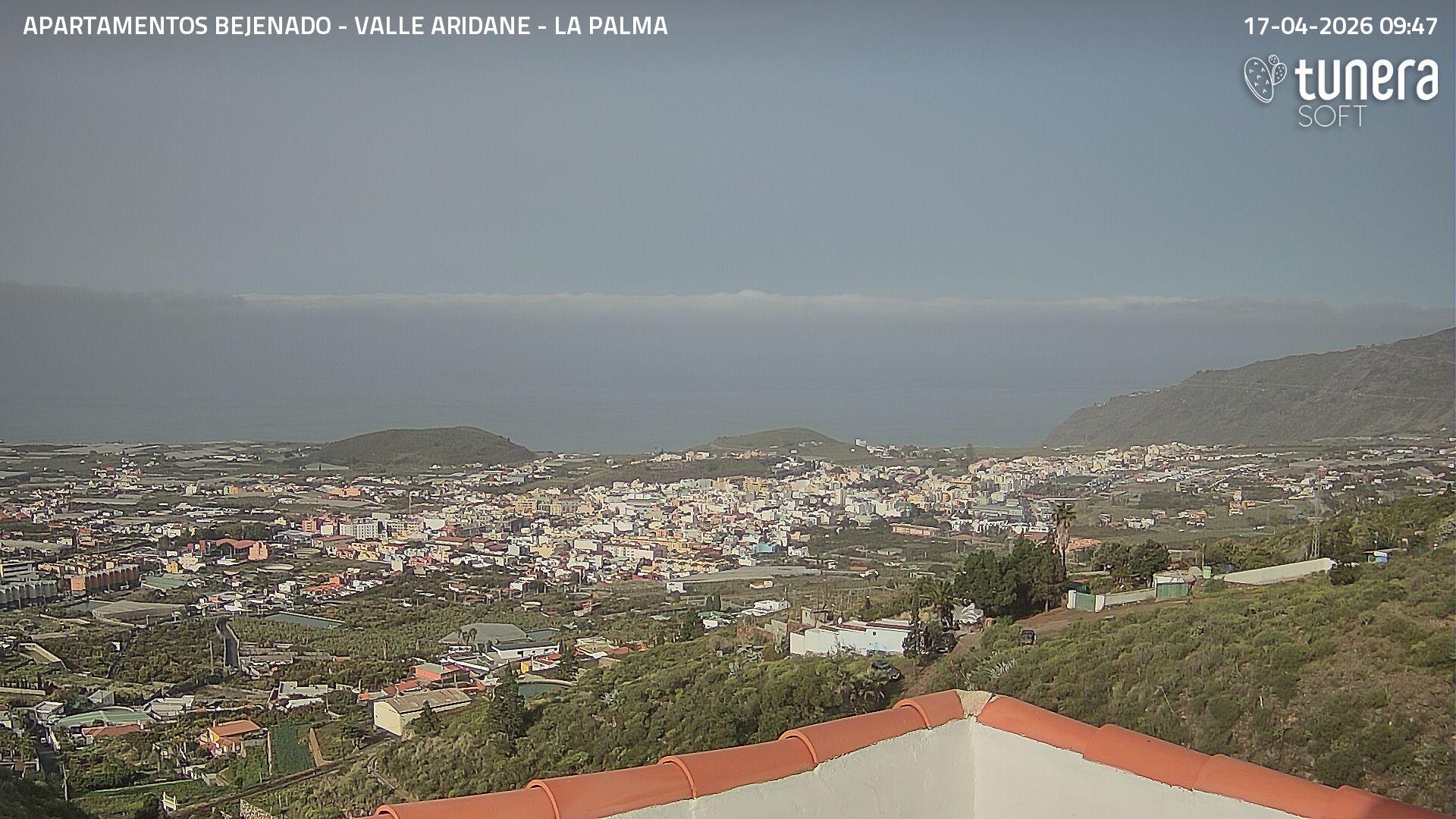Webcam Valle de Aridane view