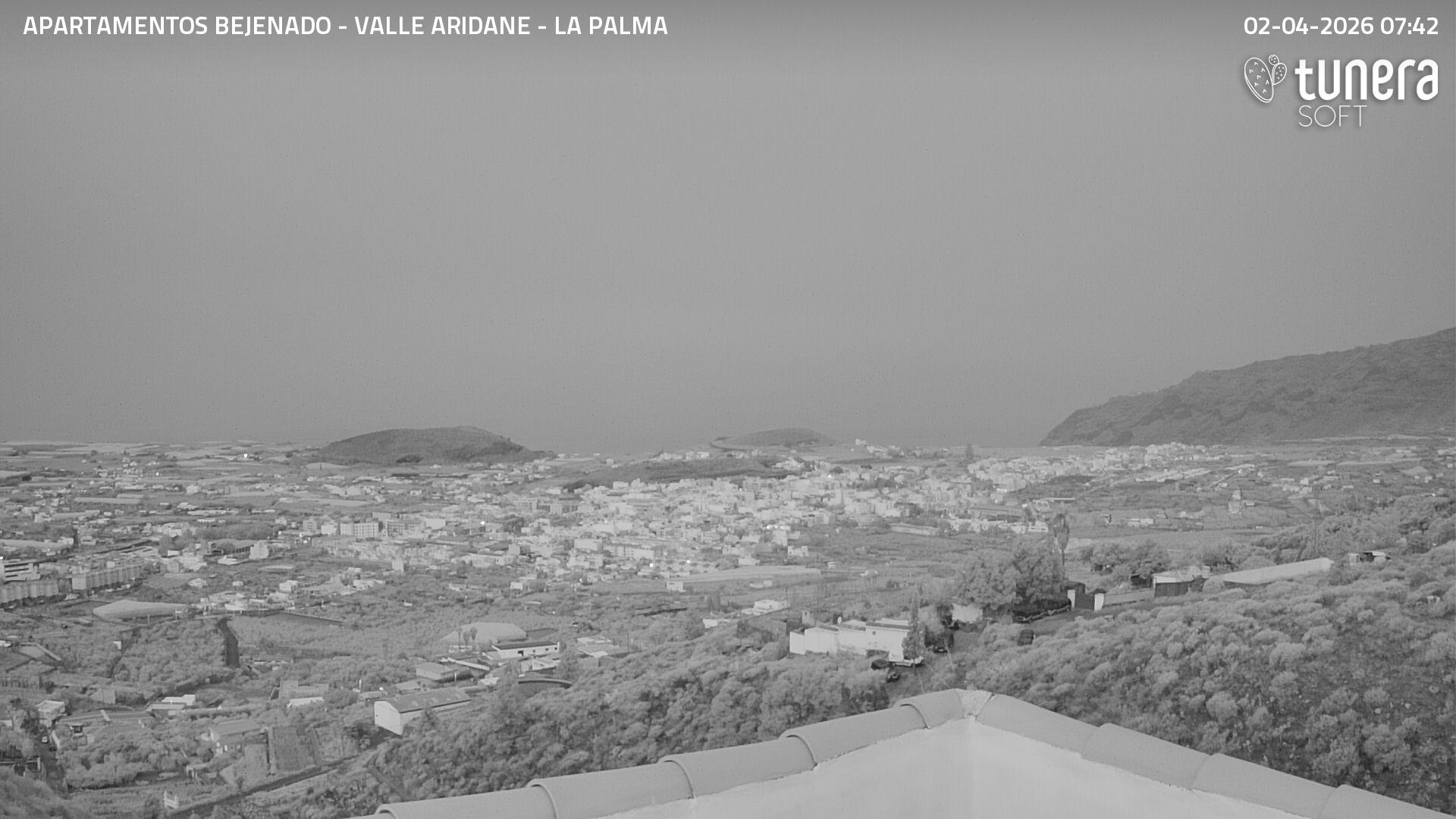 Webcam Valle de Aridane view