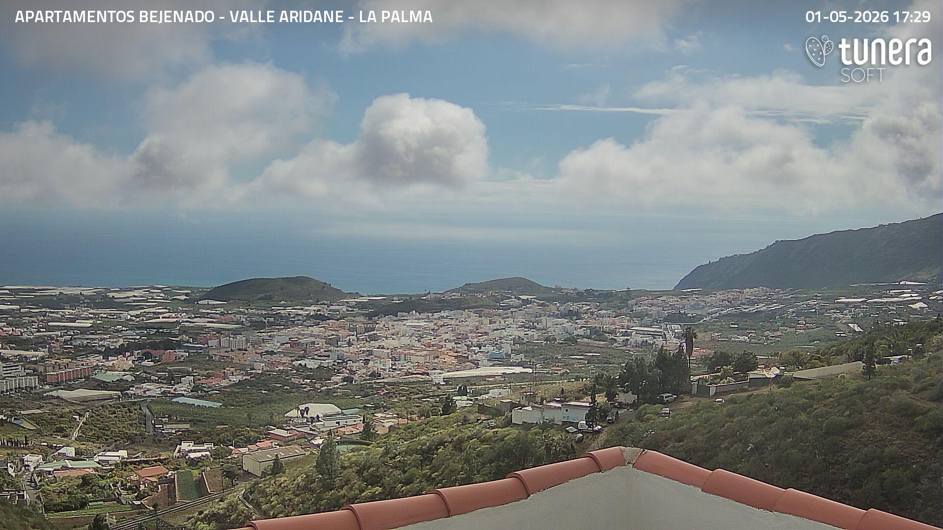 Webcam Valle de Aridane view
