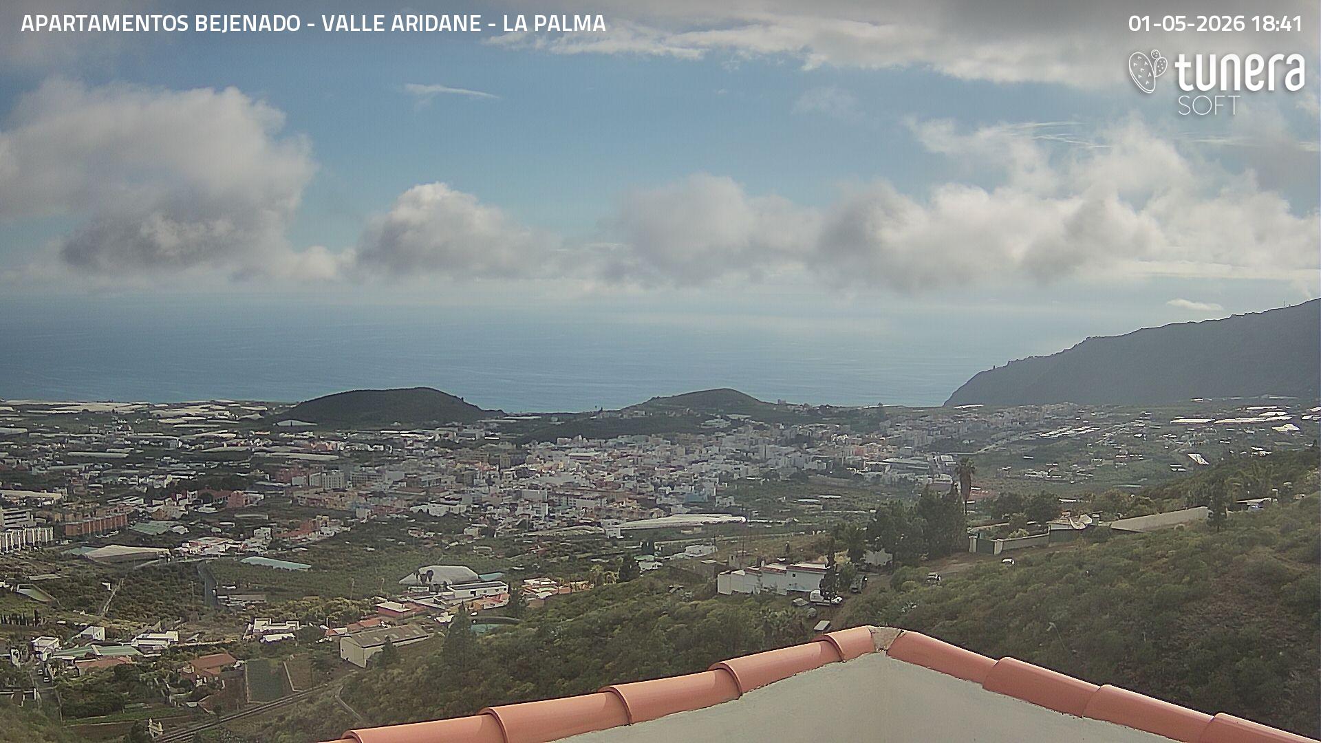 Webcam Valle de Aridane view