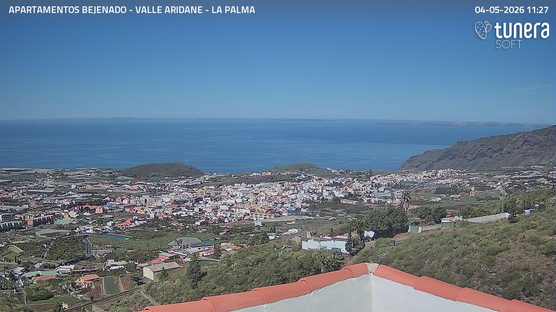 Webcam Valle de Aridane view