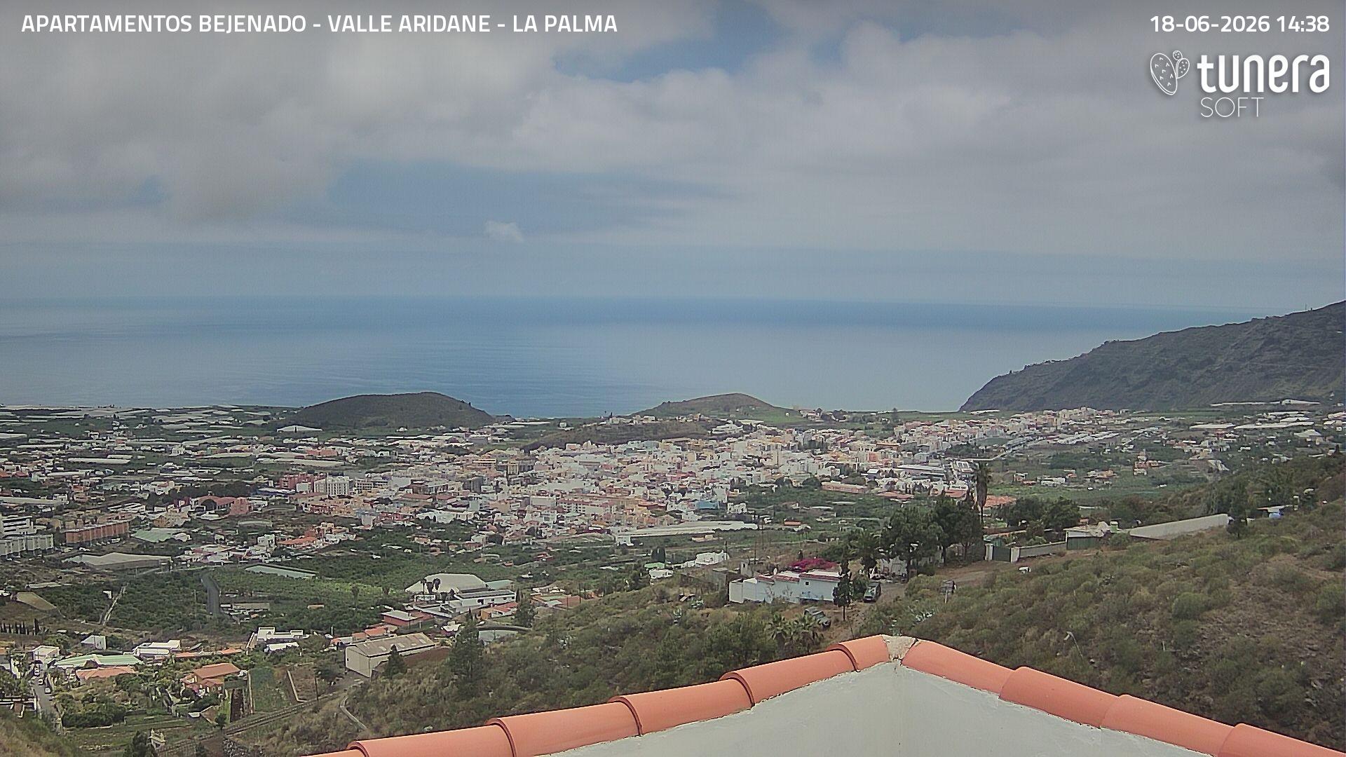 Webcam Valle de Aridane view