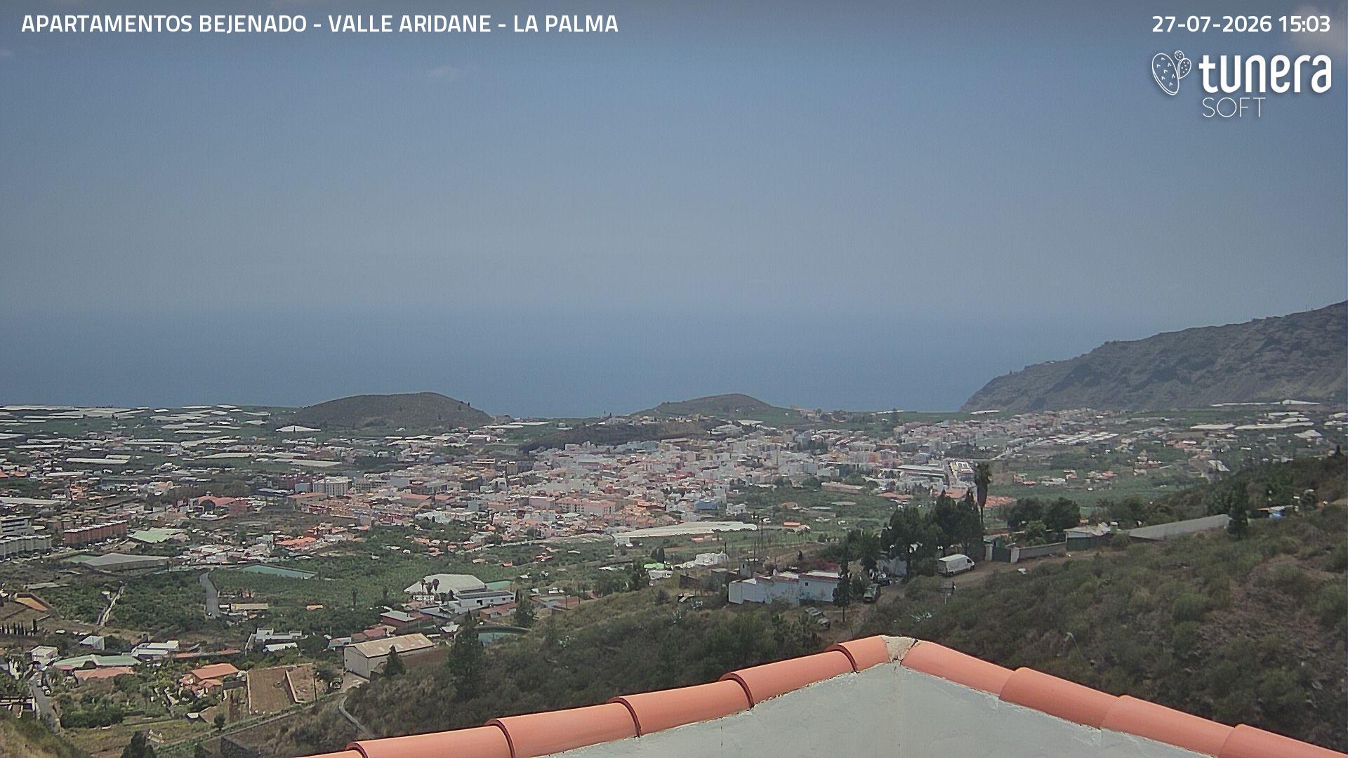 Webcam Valle de Aridane view