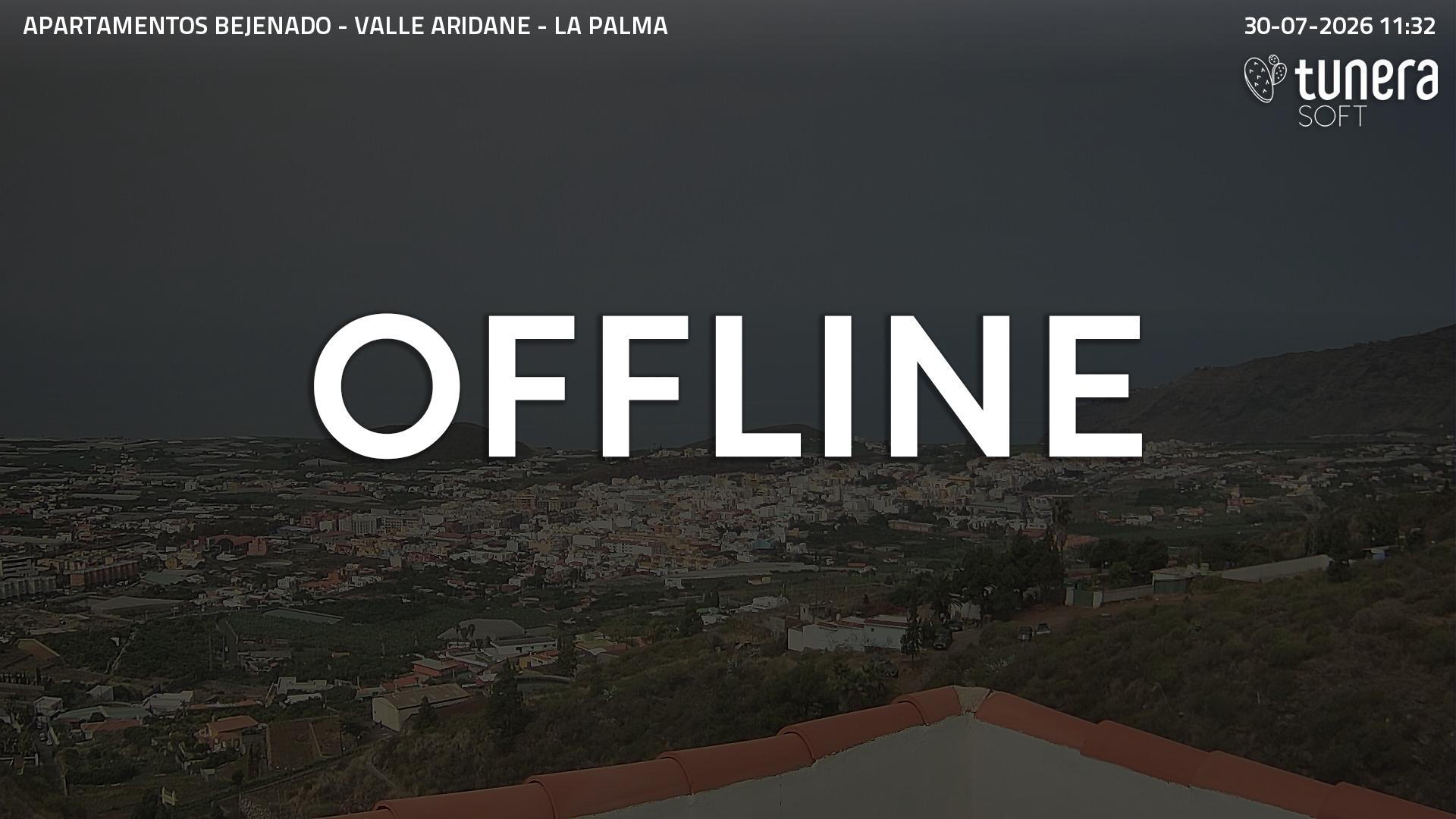 Webcam Valle de Aridane view