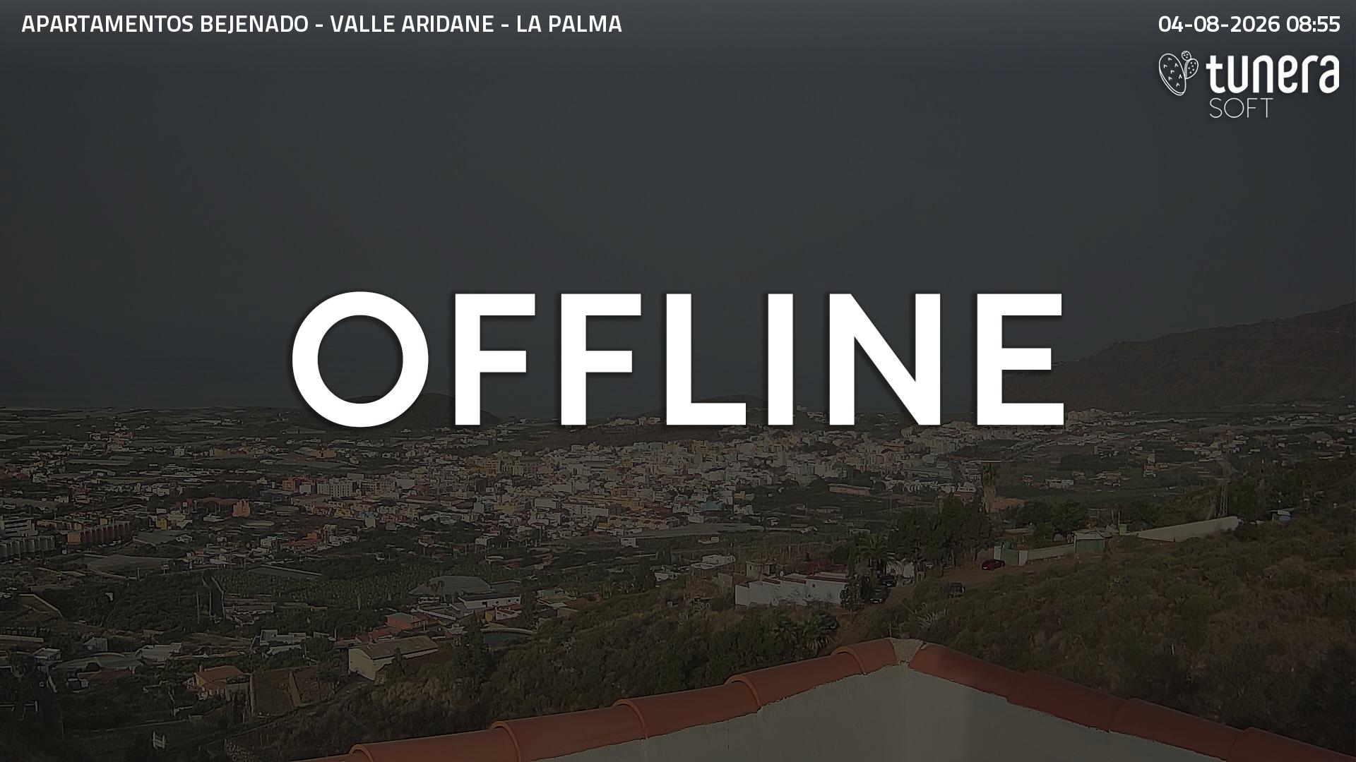 Webcam Valle de Aridane view