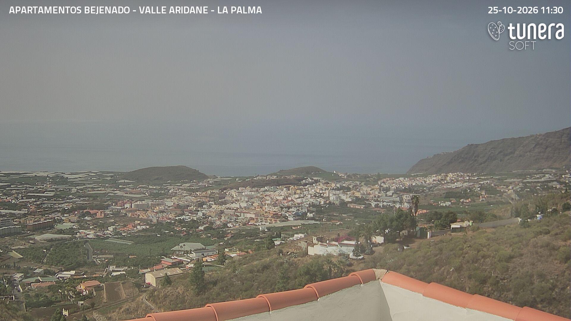 Webcam Valle de Aridane view
