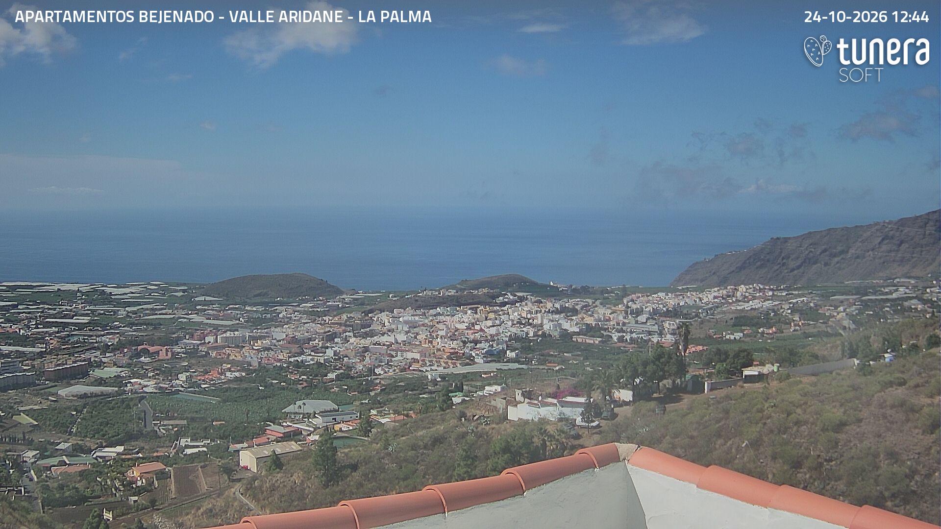Webcam Valle de Aridane view